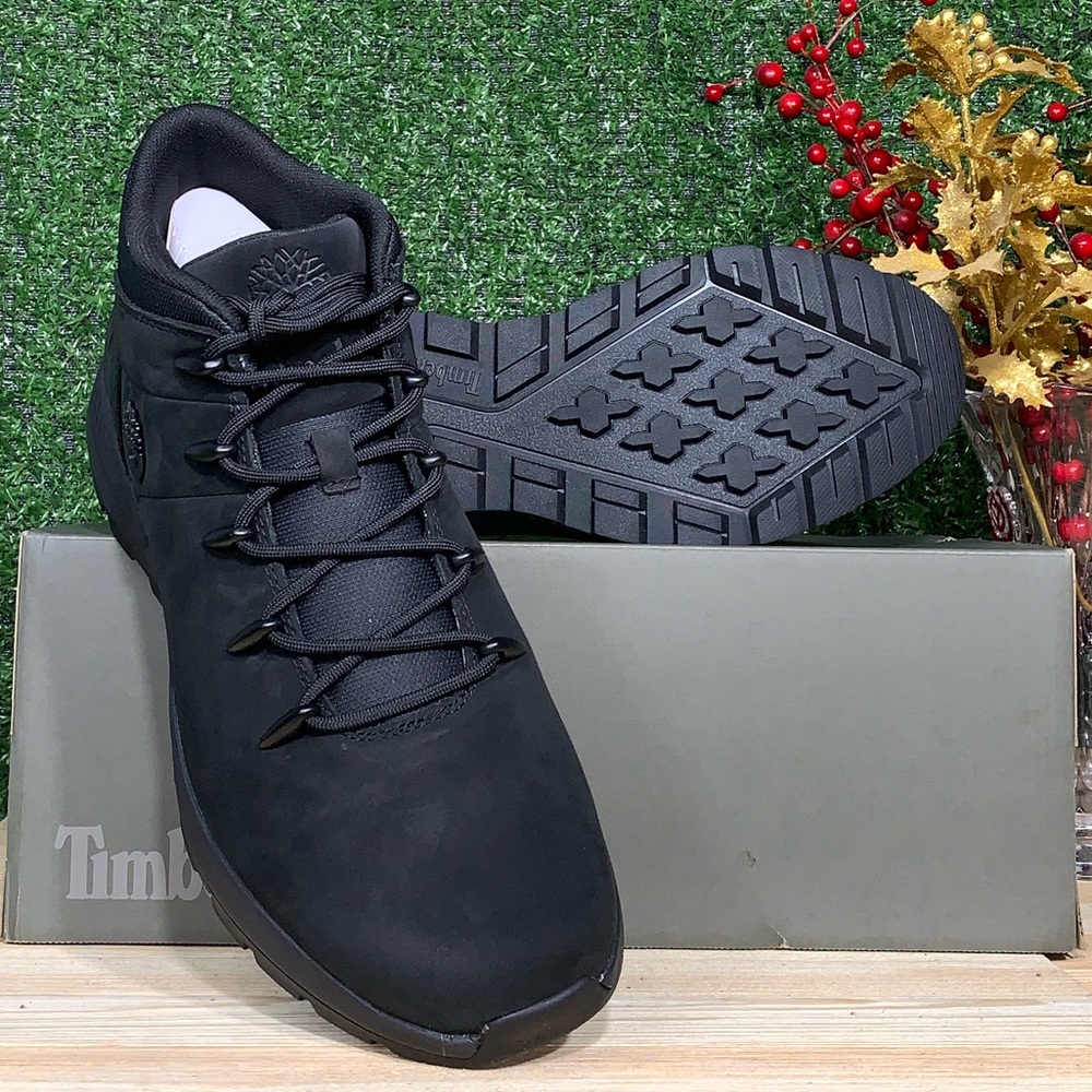 TIMBERLAND MEN'S SPRINT TREKKER MID HIKING BOOTS - Picture 4 of 5